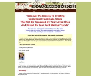 50 Card Making Sketches