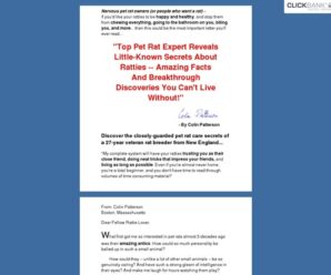 Pet Rats – Guide to Easy Pet Rat Care and Training