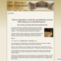 DIY Upholstery  – How To Upholster